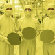Samsung 3nm wafer photo